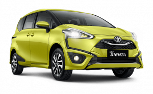 Pinjaman Dana Tunai Jaminan BPKB Mobil Toyota New Sienta proses cepat, pencairan besar, mudah, ringan dan aman