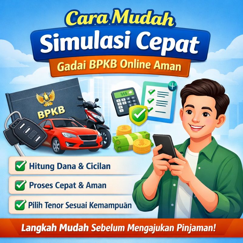 Panduan Simulasi Cepat Kredit Jaminan BPKB untuk Dana Tunai Mendesak