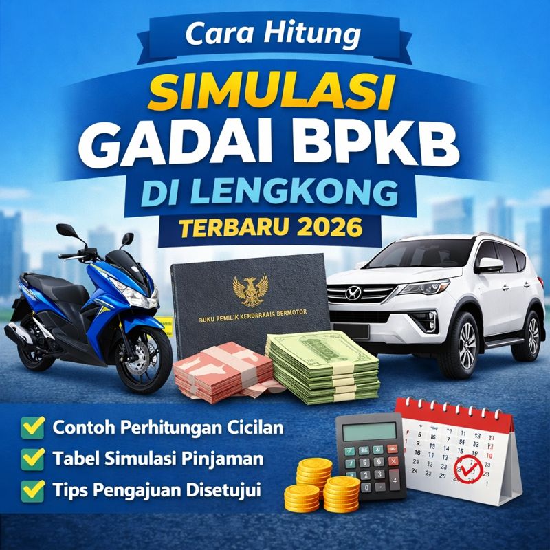 Lengkap! Simulasi Kredit Jaminan BPKB di Lengkong dengan Bunga Ringan