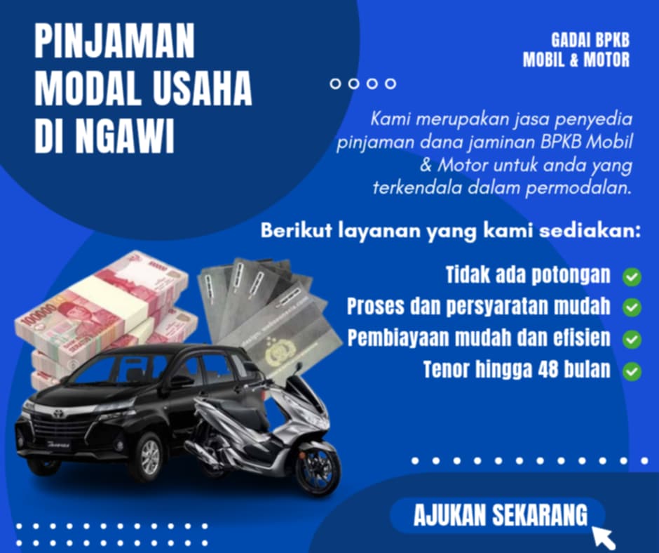 Pusat Kredit Jaminan Bpkb Di Ngawi
