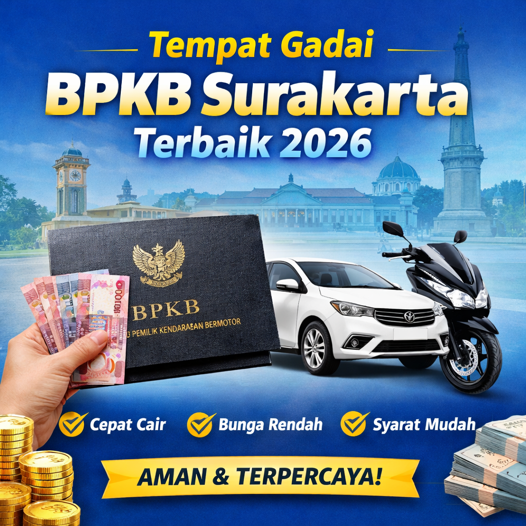 Cara Kredit Jaminan BPKB Surakarta Paling Mudah dan Cepat Cair