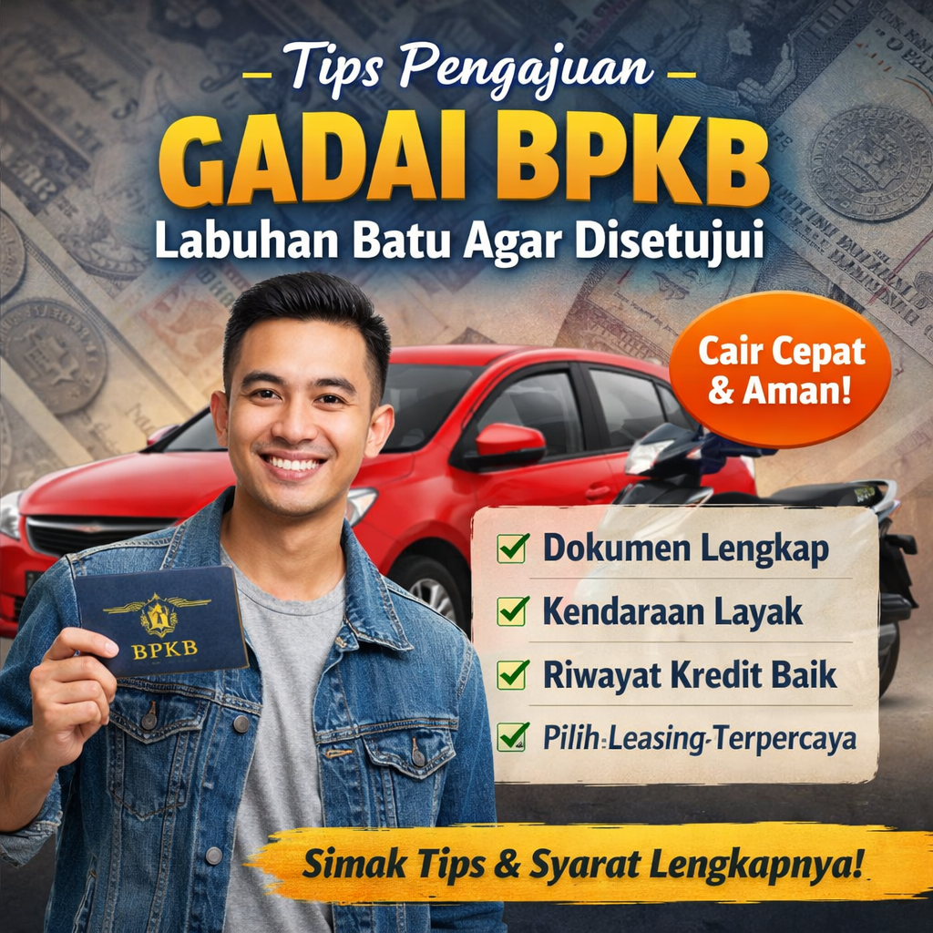 Pengajuan Kredit Jaminan BPKB Labuhan Batu Limit Tinggi