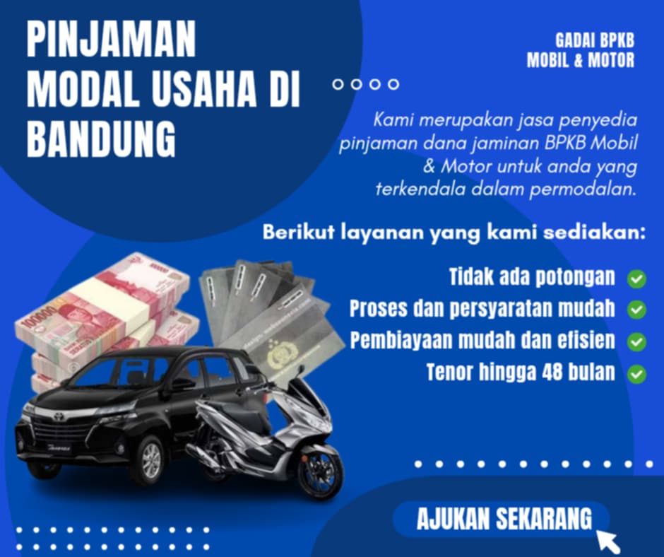 Pusat kredit Jaminan Bpkb Di Bandung