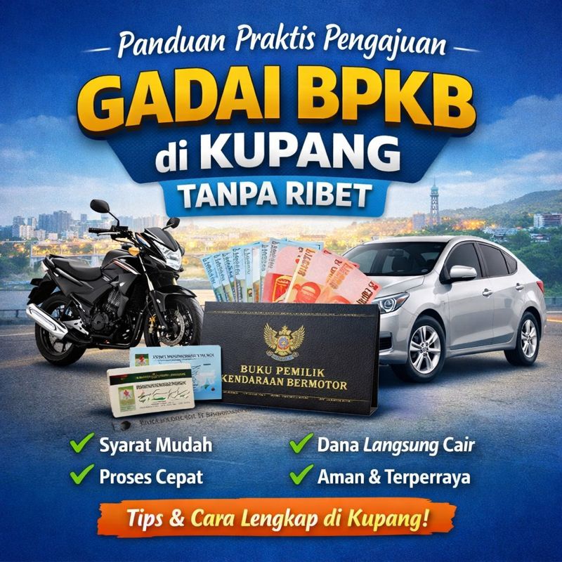 Langkah Aman Kredit Jaminan BPKB di Kupang Proses Cepat dan Legal