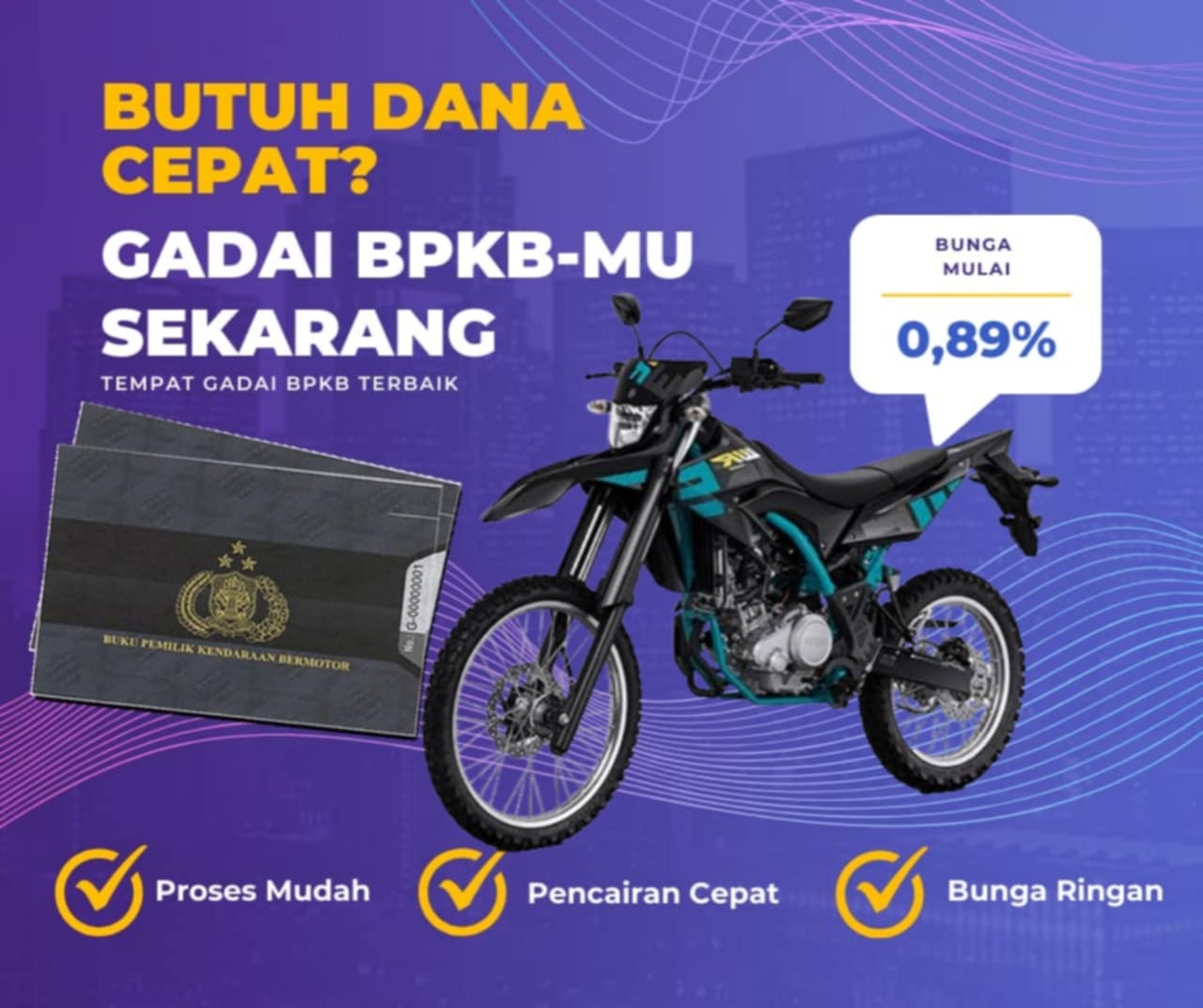 Kredit Jaminan Bpkb Motor Yamaha WR 155R Dapat Dana Berapa? Seperti Ini Simulasinya