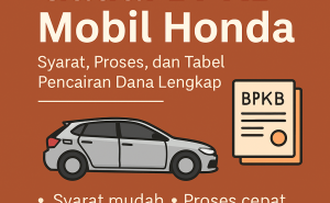 Kredit Jaminan BPKB Mobil Honda Agar Disetujui Lebih Cepat