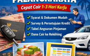 Kredit Jaminan BPKB Mobil & Motor di Palangkaraya, Syarat Mudah Proses Cepat