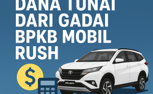 Cara Hitung Pencairan Dana Kredit Jaminan BPKB Mobil Rush dengan Mudah