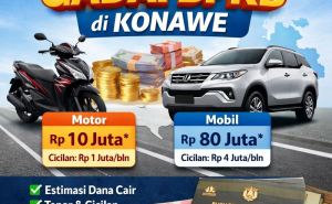 Lengkap Simulasi Perhitungan Kredit Jaminan BPKB Motor & Mobil di Konawe